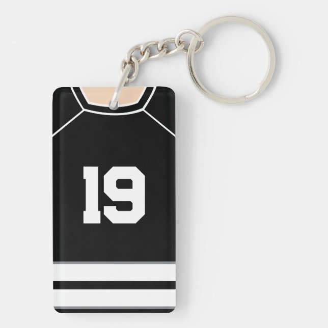 jersey keychain stripe (Back)