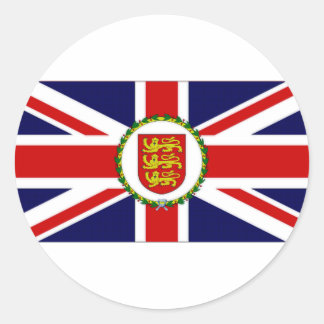 Jersey Lieutenant Governor Flag Classic Round Sticker