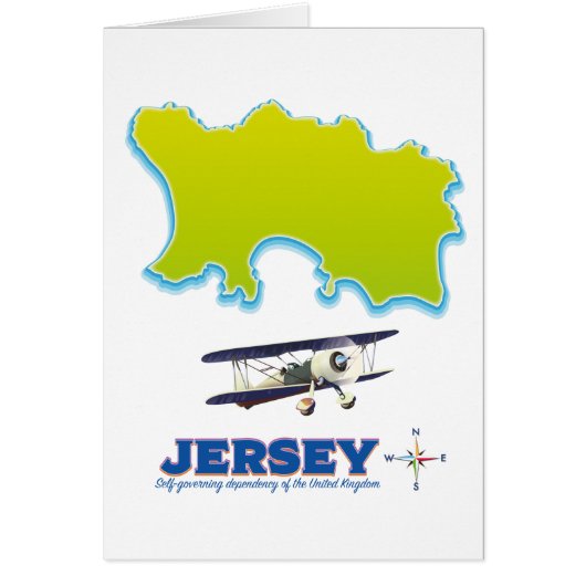 Jersey map. cards (Front)
