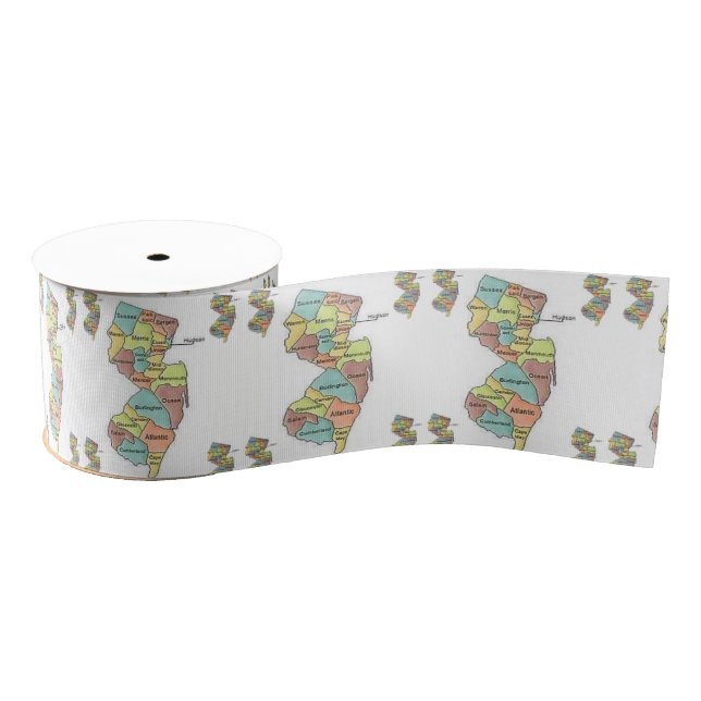 jersey map ribbon (Spool)
