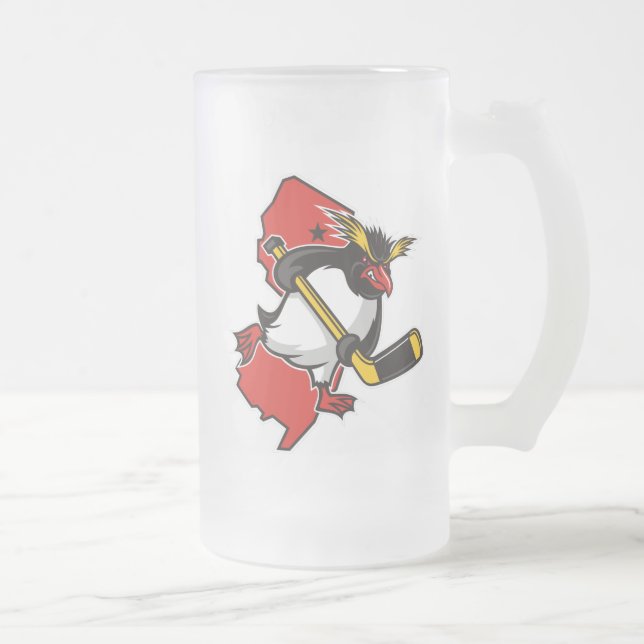 Jersey Penguins 16oz. Frosted Mug (Right)