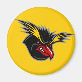 Jersey Penguins "Angry Penguin" Round Magnet