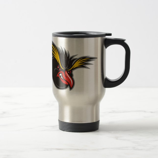 Jersey Penguins "Angry Penguins" Travel Mug (Right)