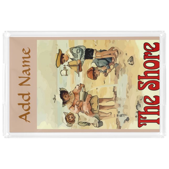 Jersey Shore , add names Acrylic Tray (Front)