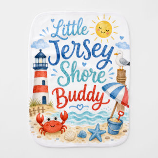Jersey Shore Baby Boy Burp Cloth