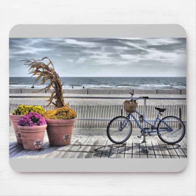 Jersey Shore Boardwalk HDR Mouse Pad (Front)