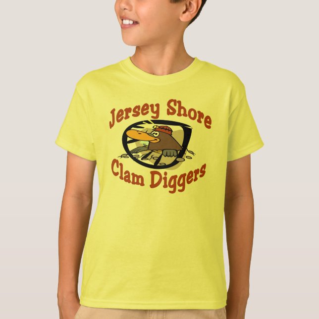 Jersey Shore Clam Diggers T-Shirt (Front)