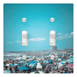 Jersey Shore Coastal Beach Light Switch Cover