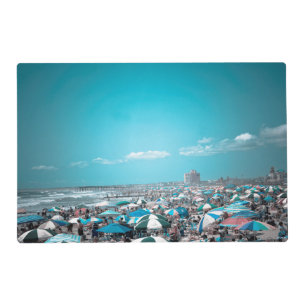 Jersey Shore Coastal Beach Placemat