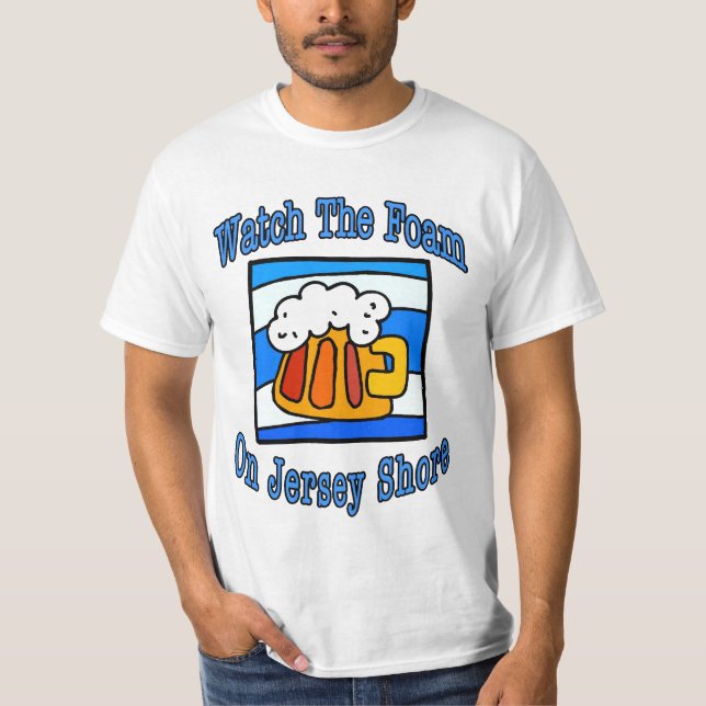 Jersey Shore Foam T-Shirt (Front)