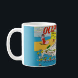 Jersey Shore Illustrated Map Coffee Mug<br><div class="desc">A vintage,  very colorful postcard map of the Ocean County New Jersey shore repurposed on a mug.</div>