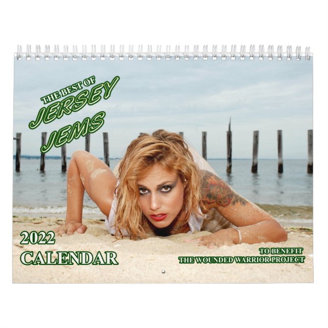 JERSEY SHORE JEMS THRU THE YEARS CALENDAR (Cover)
