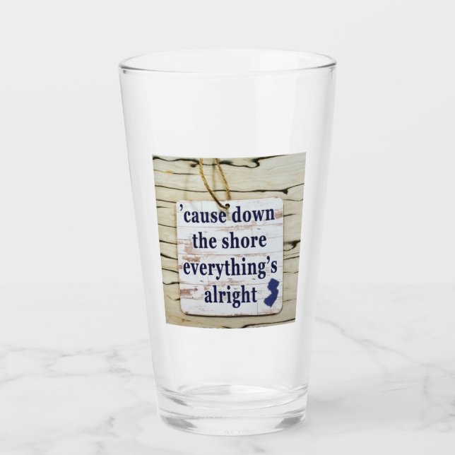 Jersey Shore Mug Glass (Front)