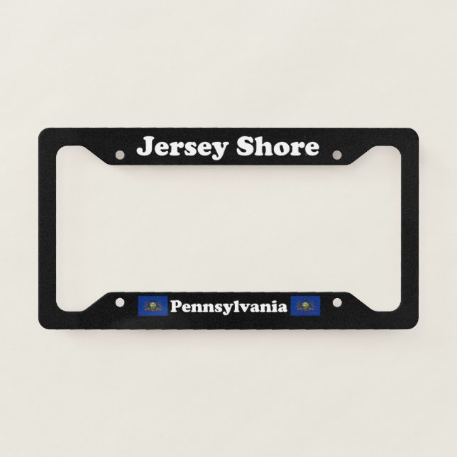 Jersey Shore PA - LPF License Plate Frame (Front)