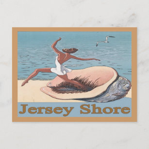 Jersey Shore, Shell Poster, Postcard