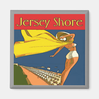 Jersey Shore Vintage Magnet