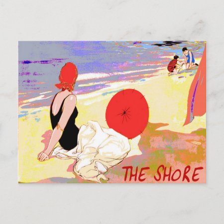 Jersey Shore Vintage Postcard