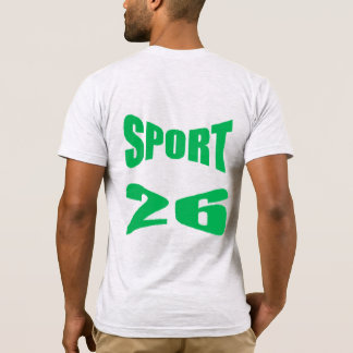  Jersey Short Sleeve T-Shirt back ash   SPORT  26