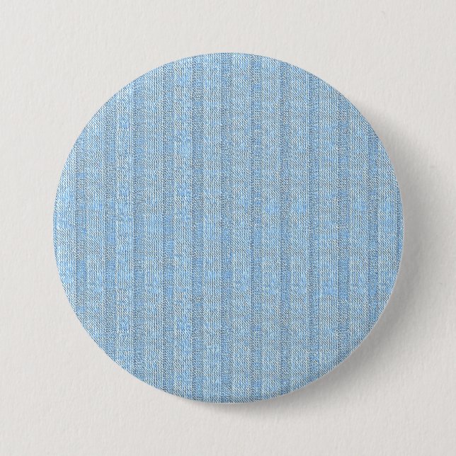 Jersey Stripe Knit Pattern in Baby Blue  Button (Front)