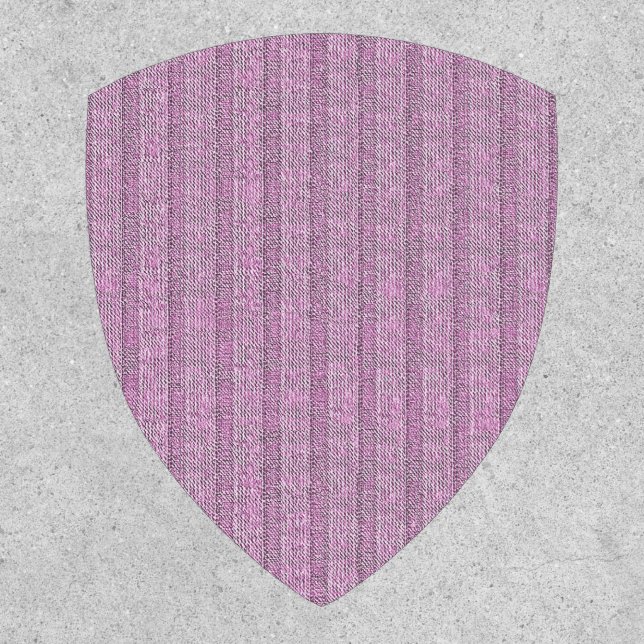 Jersey Stripe Knit Pattern in Powder Pink Patch (Front)