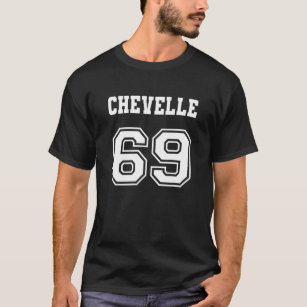Jersey Style Chevelle 69 1969 Old School Muscle Ca T-Shirt
