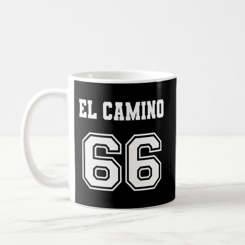 Jersey Style El Camino 66 1966 Old School Muscle C Coffee Mug