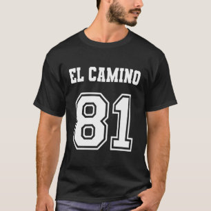 Jersey Style El Camino 81 1981 Old School Muscle C T-Shirt