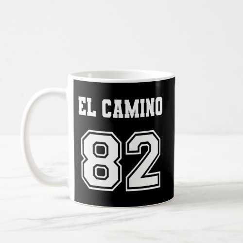 Jersey Style El Camino 82 1982 Old School Muscle C Coffee Mug