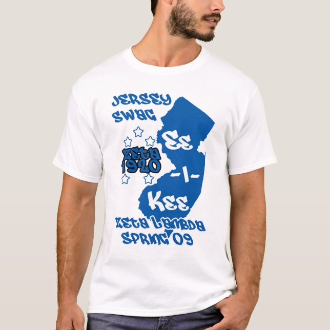 jersey swag zphib black T-Shirt (Front)