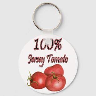 Jersey Tomatoes 100% Keychain