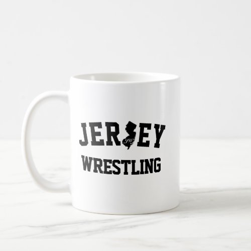 Jersey Wrestling Coffee Mug