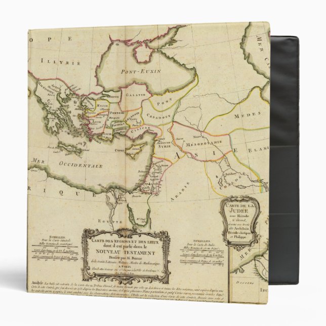 Jerusalem 3 Ring Binder (Front/Inside)