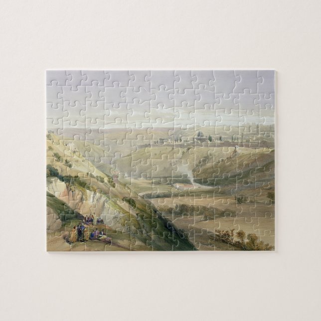 Jerusalem, April 5th 1839, plate 18 from Volume I Jigsaw Puzzle (Horizontal)