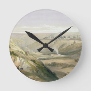 Jerusalem, April 5th 1839, plate 18 from Volume I Round Clock