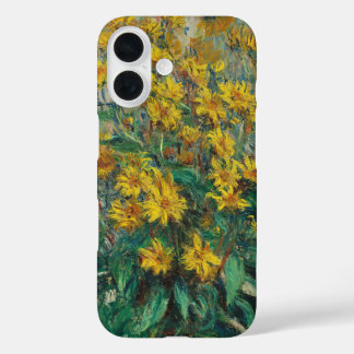 Jerusalem Artichoke Flowers by Claude Monet iPhone 16 Case