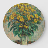 Jerusalem Artichoke Flowers - Claude Monet