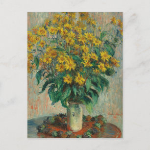 Jerusalem Artichokes by Claude Monet Postcard