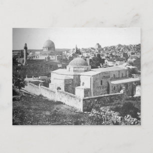 Jerusalem as it appeared ca. 1891. postcard