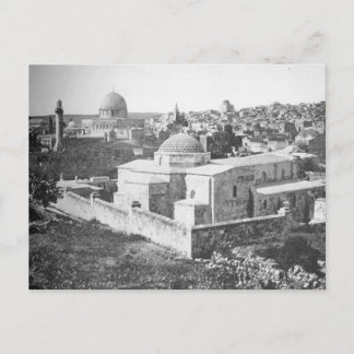 Jerusalem as it appeared ca. 1891. postcard