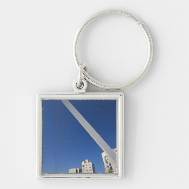 Jerusalem Chords Bridge Keychain (Front)