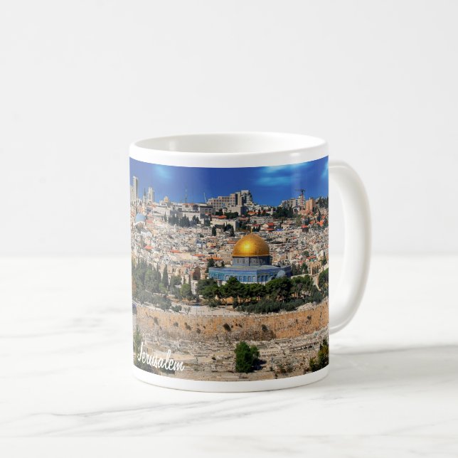 Jerusalem Coffee Mug (Front Right)