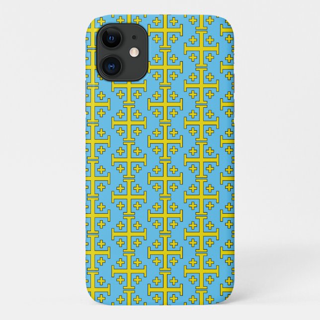 Jerusalem cross Case-Mate iPhone case (Back)