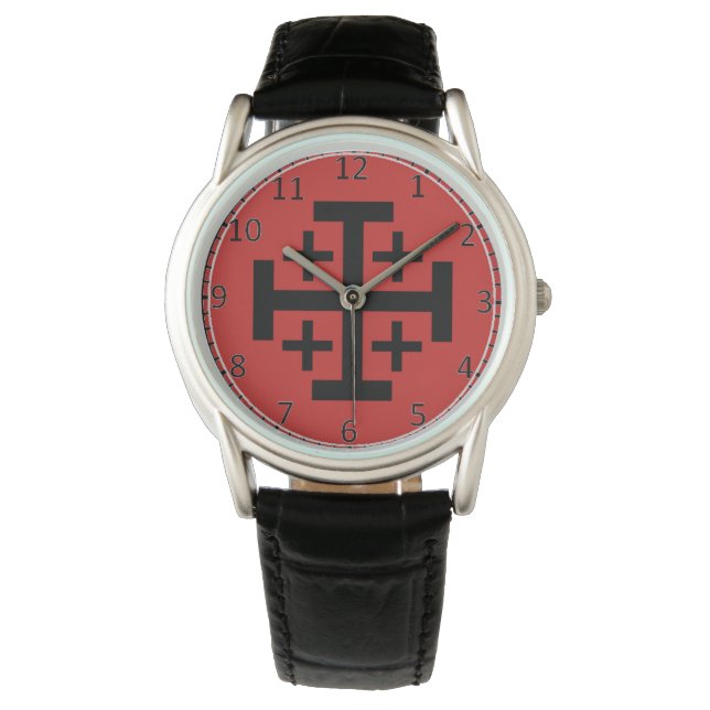 Jerusalem Cross Custom eWristwatch Watch (Front)