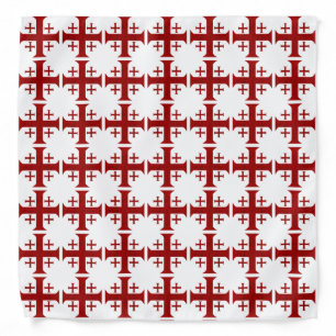 Jerusalem Cross, Distressed Bandana