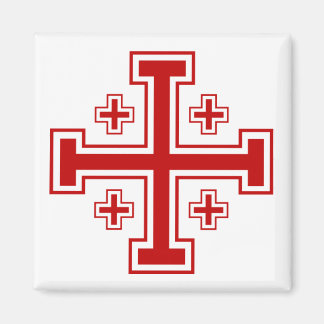 Jerusalem  Cross Magnet