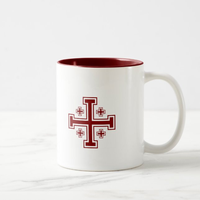 Jerusalem Cross Mug (Right)