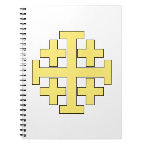 Jerusalem Cross Notebook