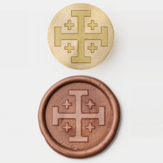 Jerusalem Cross Wax Seal Stamp