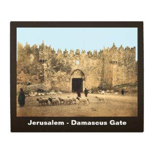 Jerusalem - Damascus Gate Metal Print