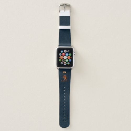 Jerusalem Day Lion With Flag Apple Watch Band